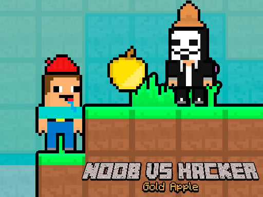 Noob vs Hacker Gold Apple Images