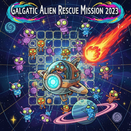 Galactic Alien Rescue Mission 2023 Images