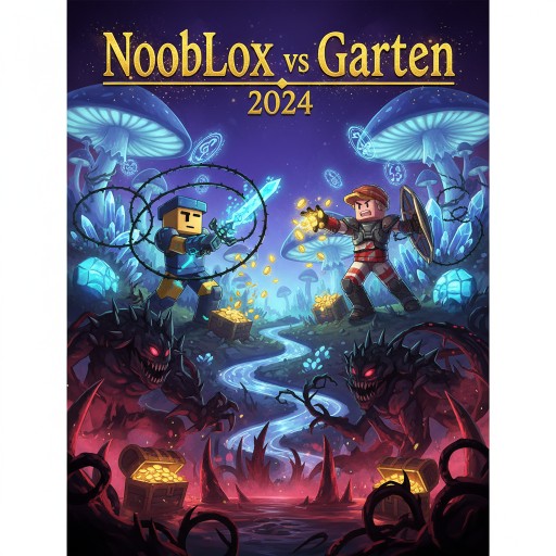 NoobLox vs Garten 2 Player v2024 Images