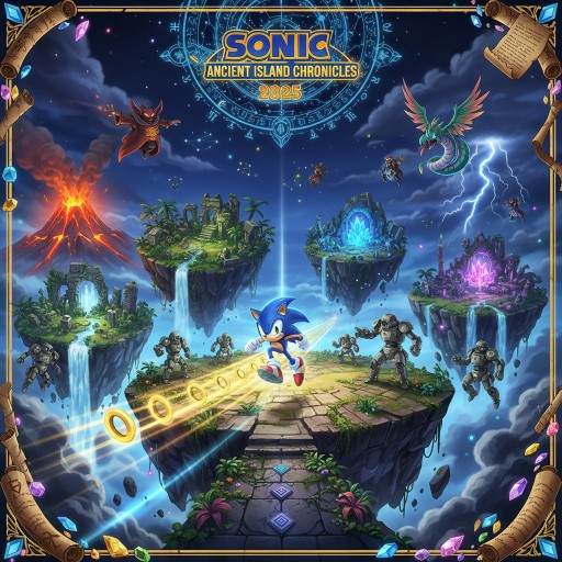 Sonic's Ancient Island Chronicles 2025 Images