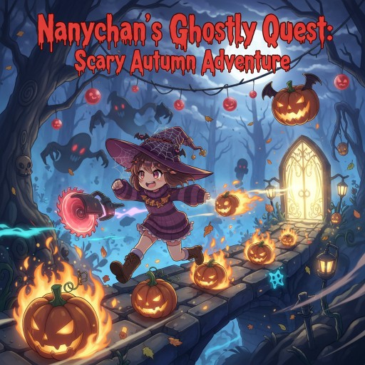 Nanychan's Ghostly Quest: Scary Autumn Adventure Images
