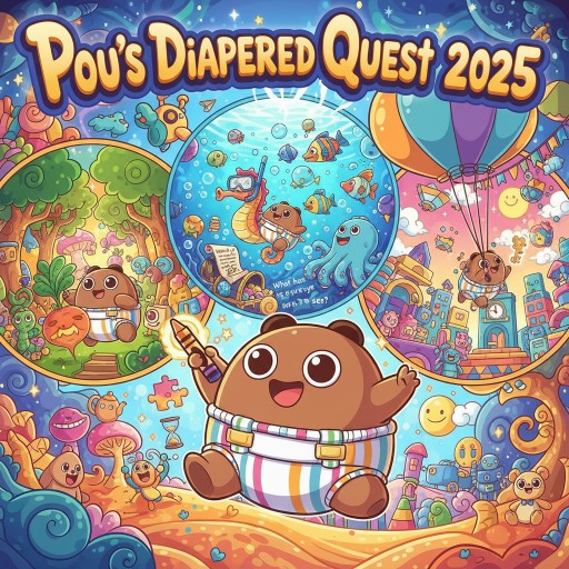 Pou's Diapered Quest 2025 Images
