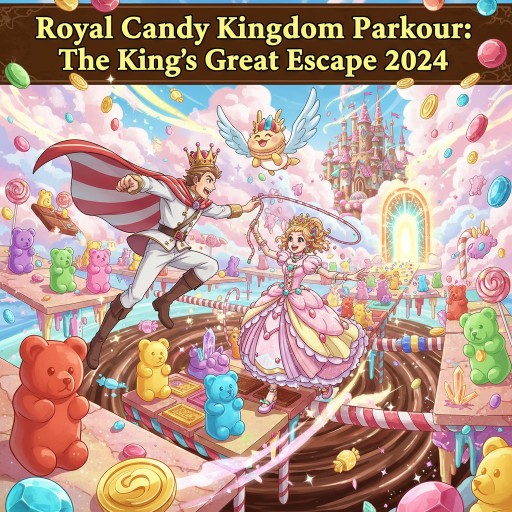 Royal Candy Kingdom Parkour: The King's Great Escape 2024 Images