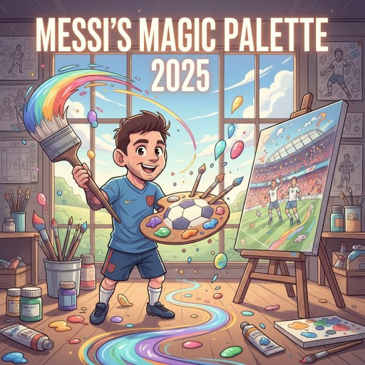 Messi’s Magic Palette 2025 Images