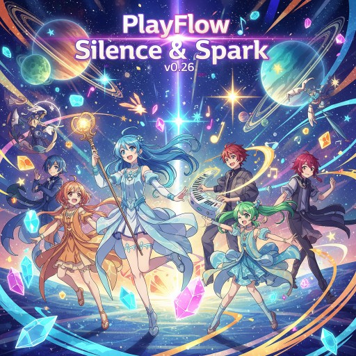 PlayFlow Silence & Spark v0.26 Images