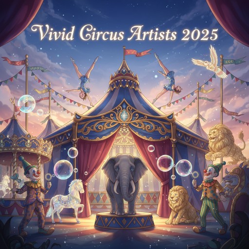 Vivid Circus Artists 2025 Images