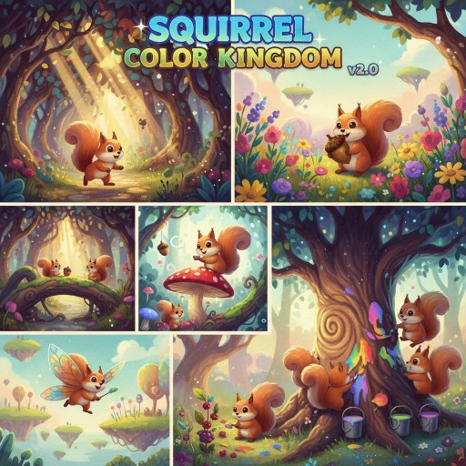 Squirrel Color Kingdom v2.0 Images
