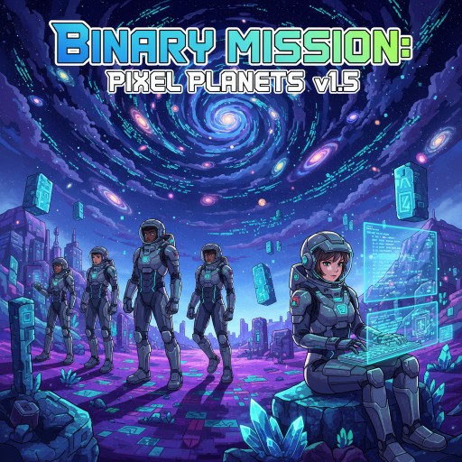 Binary Mission: Pixel Planets v1.5 Images